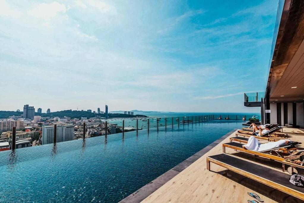 Sea View 2 Bed Room Condo @ Central Патая Екстериор снимка